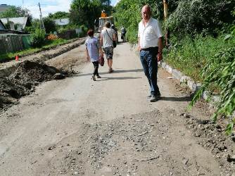 Вячеслав Доронин вложил личные средства в восстановление дорожного покрытия 